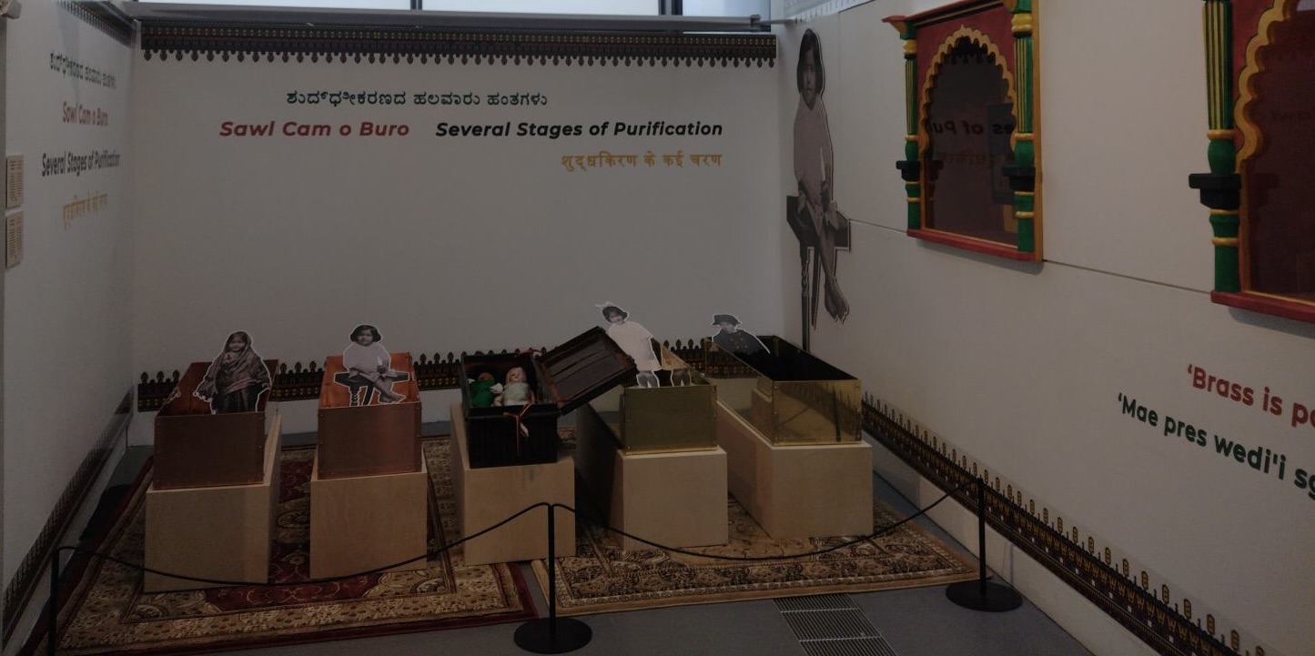 Exhibition view of Several Stages of Purification.